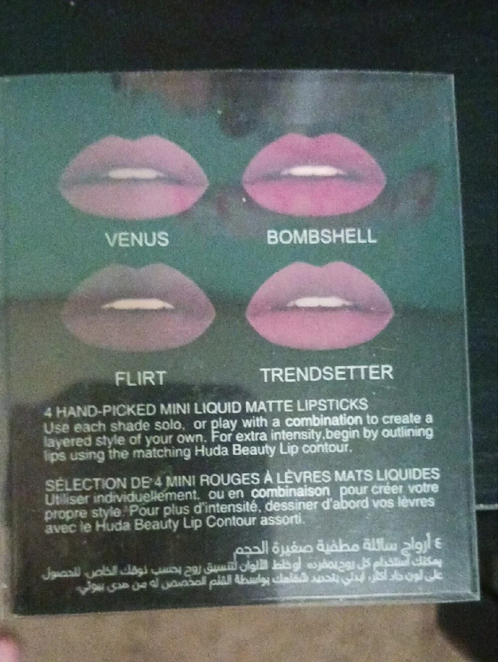 HUDA BEAUTY Liquid Matte Minis - Nude, Pink & Mauve Tones